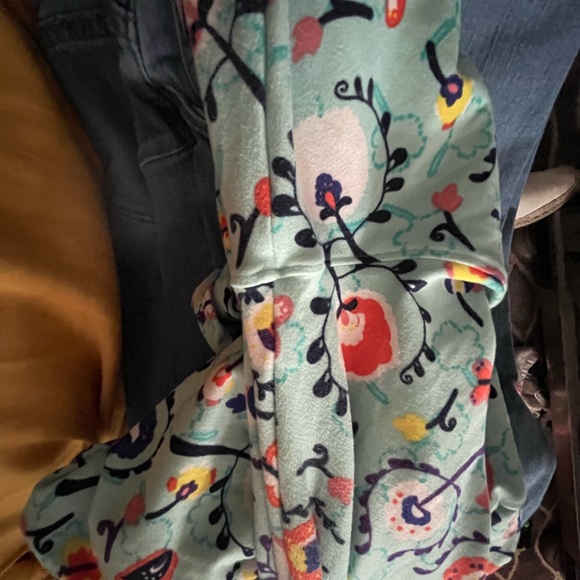 3 for $15🦋 Lularoe tC GUCfloral/butterfly mint blue - Picture 3 of 3